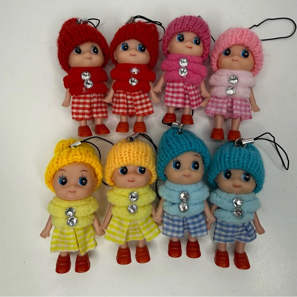 Cute Ddung Doll Cell Phone Backpack Pendant Key Chain PartyGift Small Mihuwa 8
